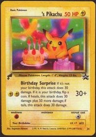 The Pikachu Birthday Card! Image courtesy of WizardWorld.com!